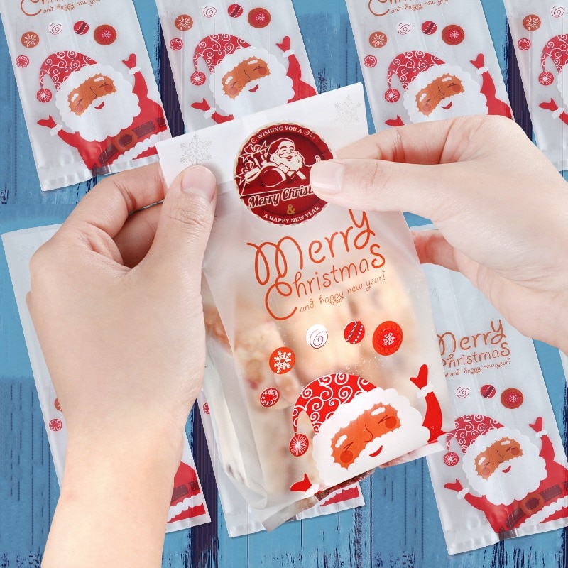 Kraft Paper Bag for Christmas Gifts Wrapping