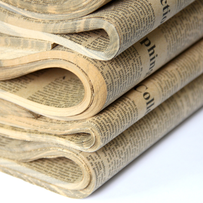 Vintage Gift Wrapping Kraft Paper Set 10 Pcs