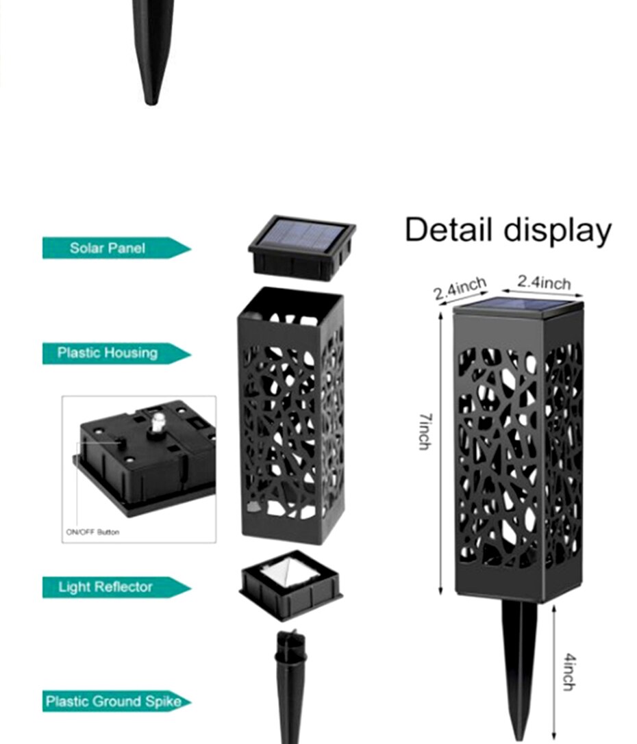 Waterproof LED Solar Light for Garden Decoration Waterproof LED Solar Light for Garden Decoration