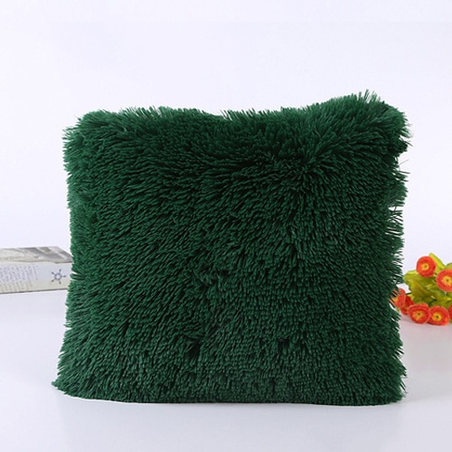 Plush Fluffy Cushion Cover Plush Fluffy Cushion Cover