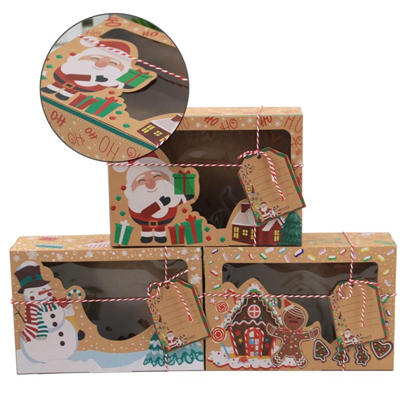 Kraft Paper Christmas Gift Box 12 Pcs Set Kraft Paper Christmas Gift Box 12 Pcs Set