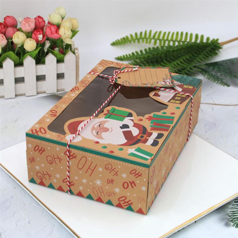 Kraft Paper Christmas Gift Box 12 Pcs Set Kraft Paper Christmas Gift Box 12 Pcs Set