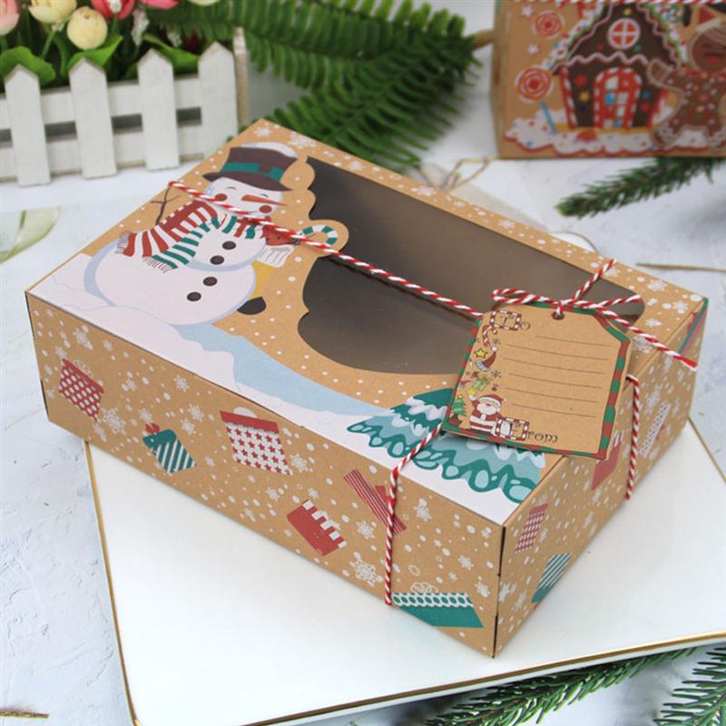 Kraft Paper Christmas Gift Box 12 Pcs Set Kraft Paper Christmas Gift Box 12 Pcs Set