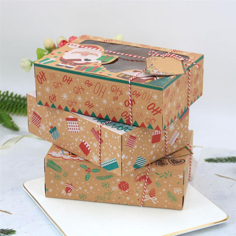 Kraft Paper Christmas Gift Box 12 Pcs Set Kraft Paper Christmas Gift Box 12 Pcs Set