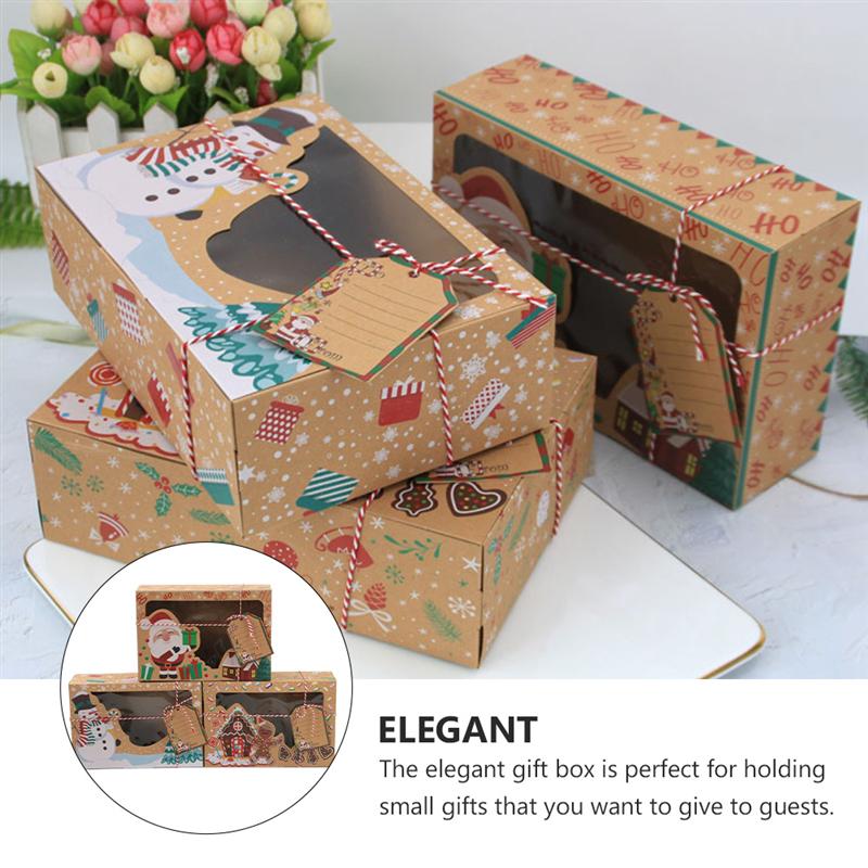 Kraft Paper Christmas Gift Box 12 Pcs Set Kraft Paper Christmas Gift Box 12 Pcs Set