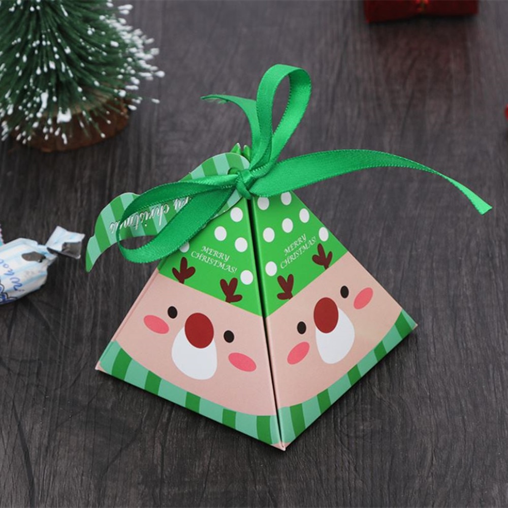 Triangle Shaped Christmas Gift Box 10 Pcs Set Triangle Shaped Christmas Gift Box 10 Pcs Set