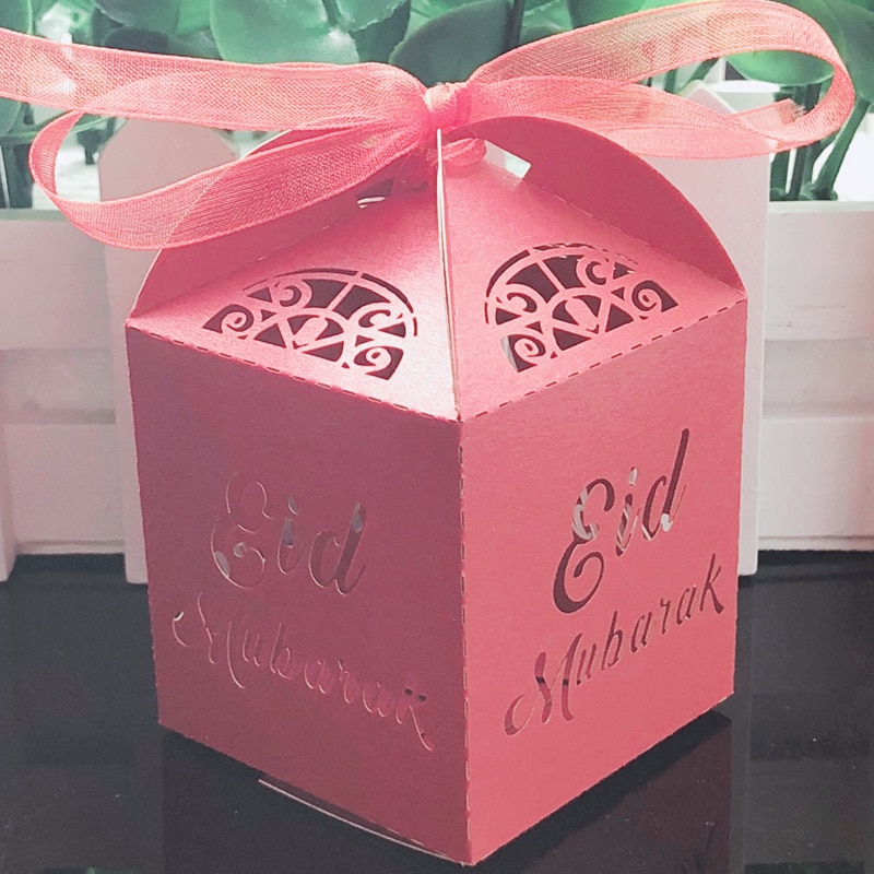 Happy Eid Mubarak Gift Box 10-100 Pcs Set Happy Eid Mubarak Gift Box 10-100 Pcs Set
