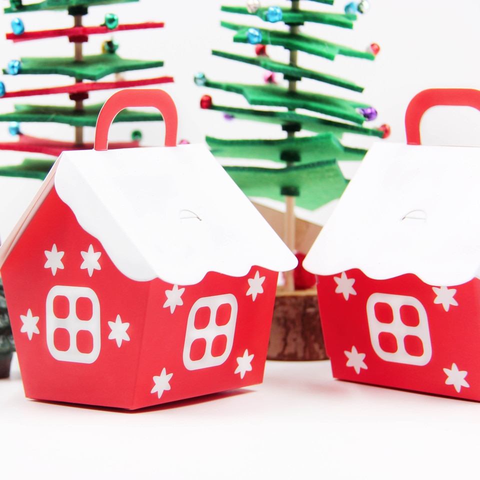 Christmas House Gift Box 5 Pcs Set Christmas House Gift Box 5 Pcs Set
