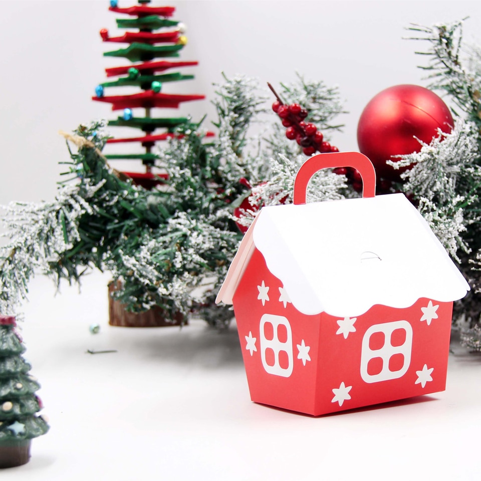 Christmas House Gift Box 5 Pcs Set Christmas House Gift Box 5 Pcs Set