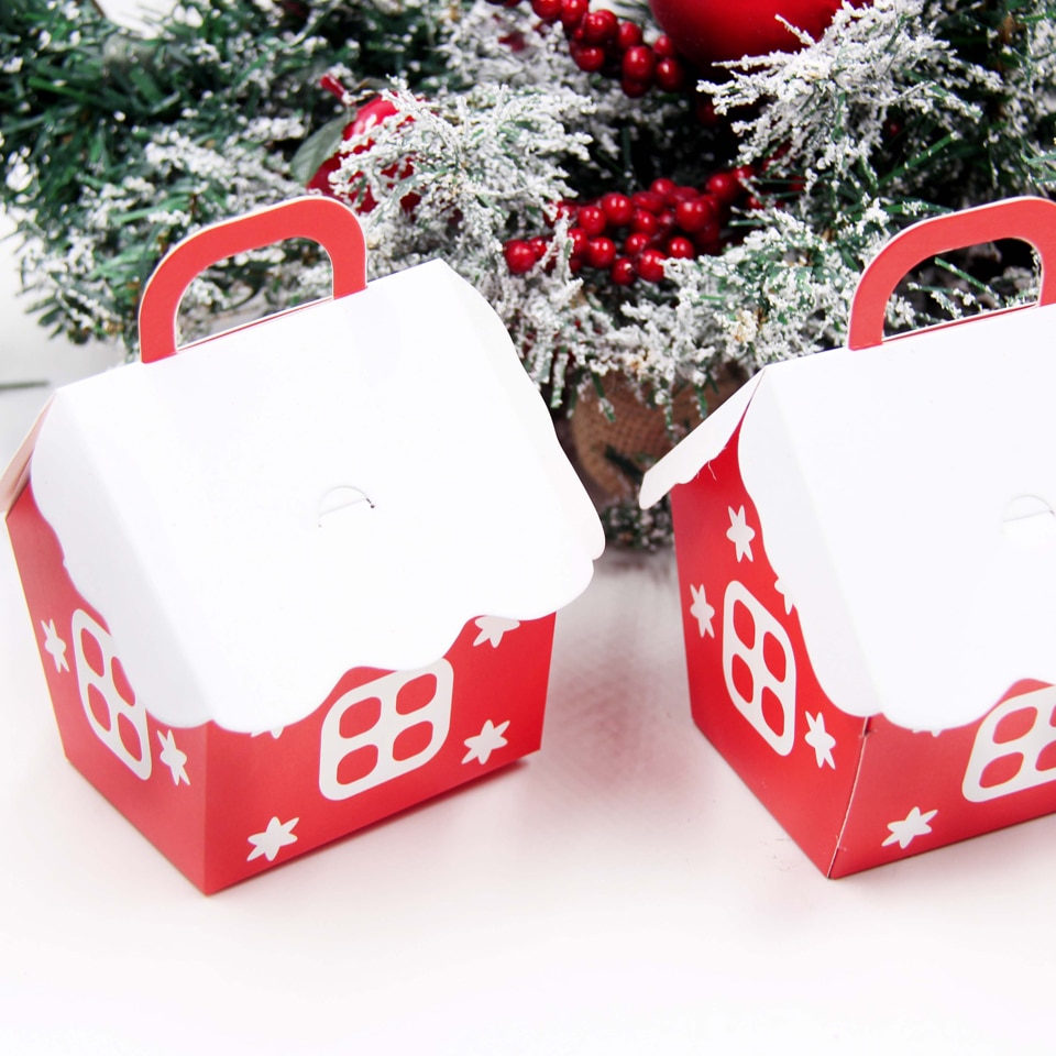 Christmas House Gift Box 5 Pcs Set Christmas House Gift Box 5 Pcs Set